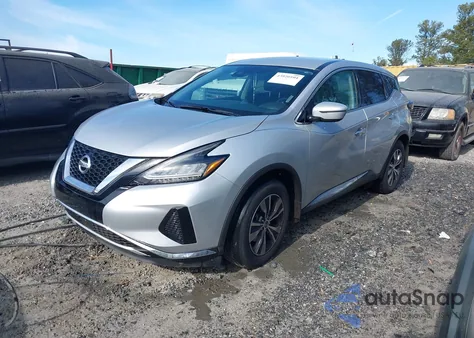 2020 Nissan Murano S Intelligent Awd z USA, uszkodzony, nr VIN 5N1AZ2AS9LN172861
